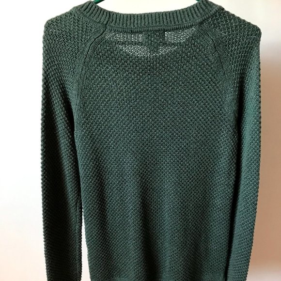 Old Navy Deep Olive Green Long Sleeve Knitwear - Picture 2 of 2
